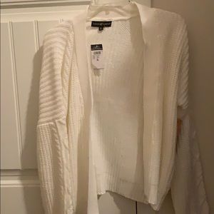 White Cardigam